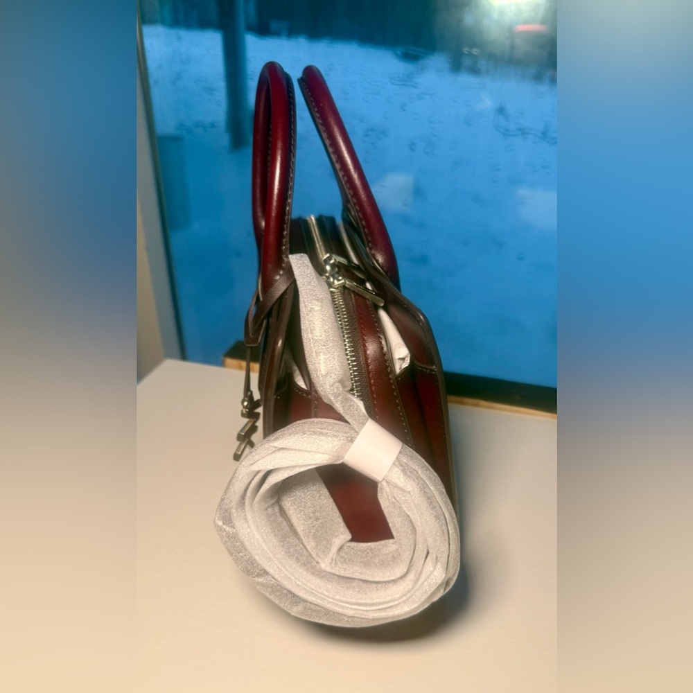 Michael Kors Laila oxblood Satchel - Picture 5 of 13